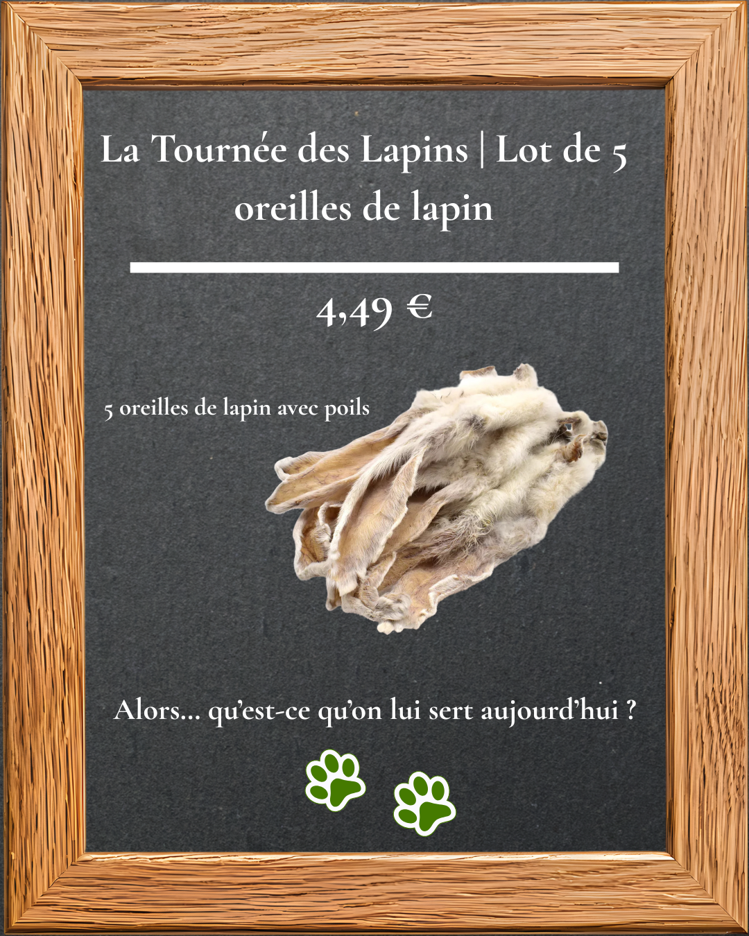 La Tournée des Lapins | Lot de 5 oreilles de lapin